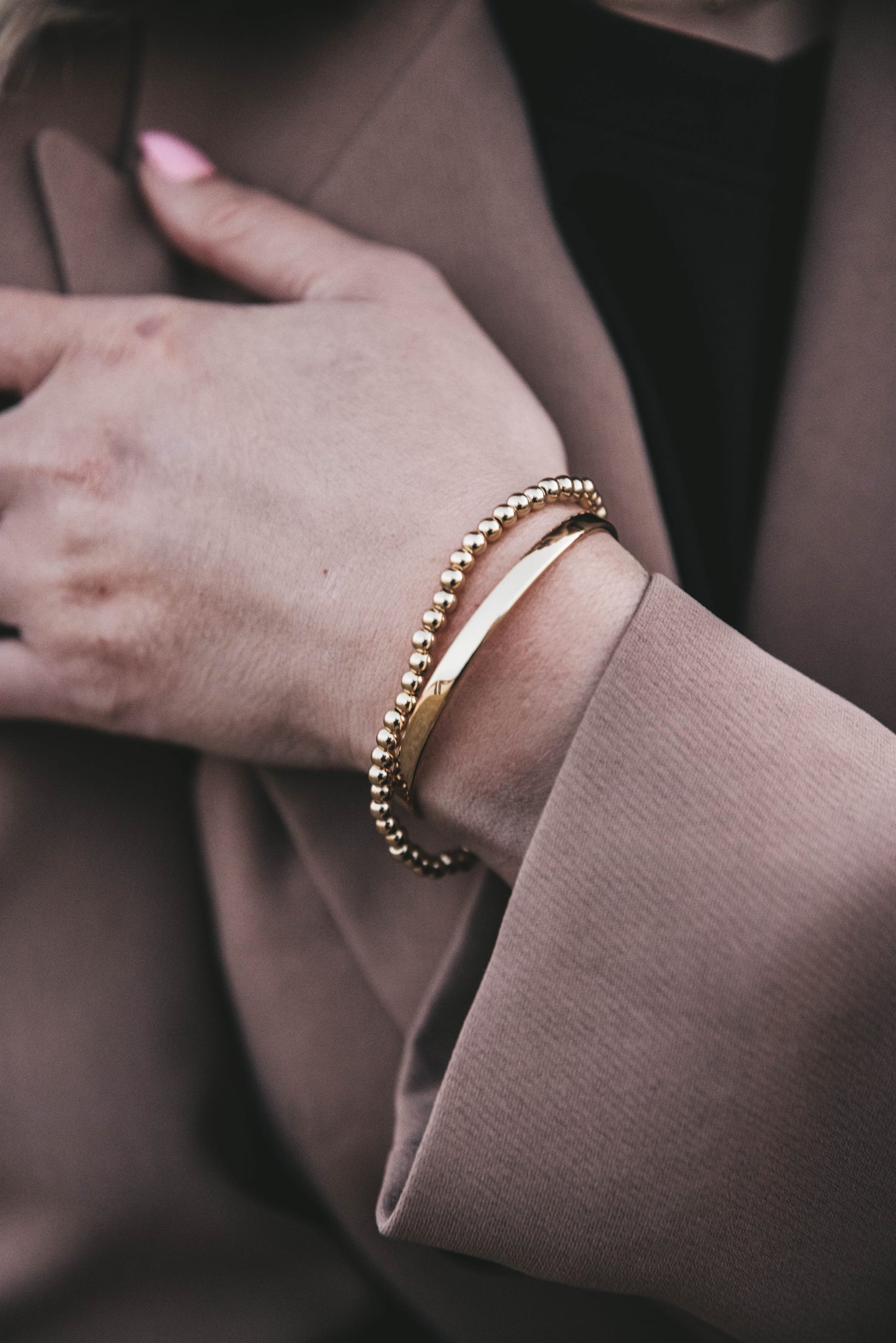 Gold EL Capitan Bangle