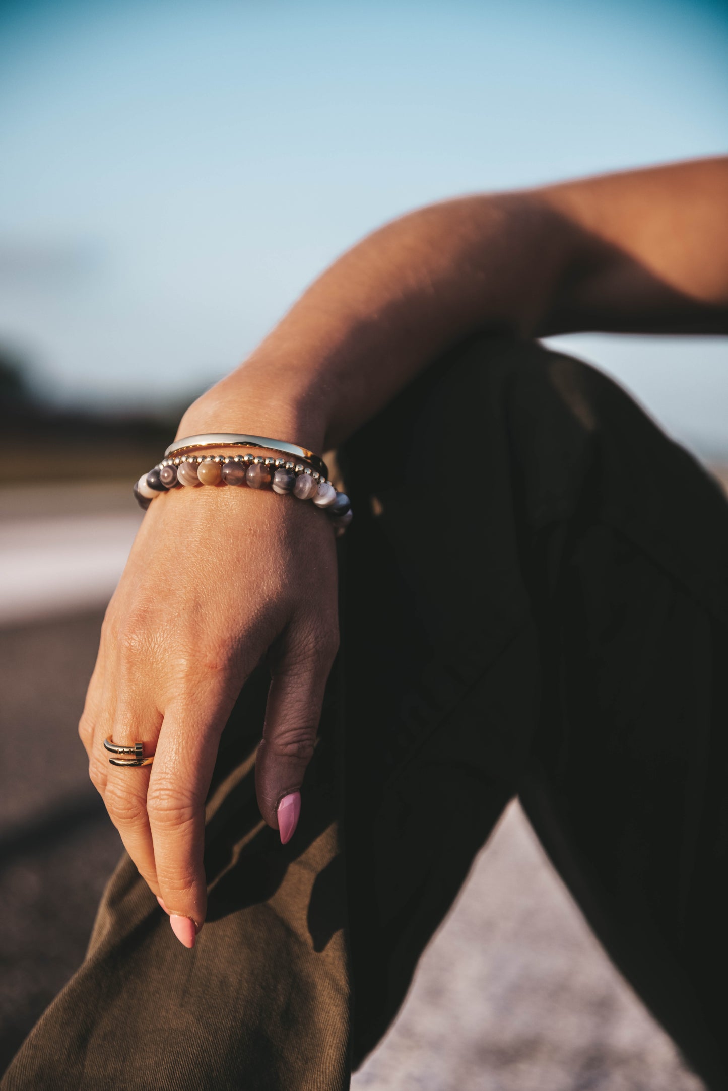 Gold EL Capitan Bangle